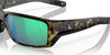 Top View of Costa Del Mar Fantail Pro Sunglass Gray Wetland/Polarized Green Mirror 580G 60mm
