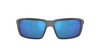 Side View of Costa Del Mar Fantail Pro Unisex Sunglasses Gray/Polarized Blue Mirror 580G 60mm Alternate 1