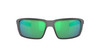 Side View of Costa Del Mar Fantail Pro Unisex Sunglass Gray/Polarized Green Mirror 580G 60 mm Alternate 1