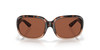Front View of Costa Del Mar Gannet Women's Sunglasses Tortoise Pink/Polarized Copper 580P 58mm