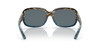 Front View of Costa Del Mar Gannet Womens Sunglass Brown Wahoo/Polarized Blue Mirror 580P 58mm Alternate 1