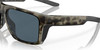 Top View of Costa Del Mar Lido Unisex Sunglasses Grey Brown Wetland/Polarized Gray 580P 57mm