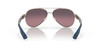 Front View of Costa Del Mar Loreto Women Sunglass Gold Pearl/Polarized Rose Gradient 580G 56mm Alternate 1