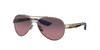 Close Up View of Costa Del Mar Loreto Women Sunglass Gold Pearl/Polarized Rose Gradient 580G 56mm Alternate 1