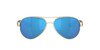 Side View of Costa Del Mar Loreto Womens Sunglasses Rose Gold/Polarized Blue Mirror 580G 56mm Alternate 1