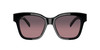Side View of Costa Del Mar Nusa Cat Eye Sunglass Black Gold/Polarized Rose Gradient 580G 54mm Alternate 1