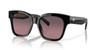 Top View of Costa Del Mar Nusa Cat Eye Sunglass Black Gold/Polarized Rose Gradient 580G 54mm Alternate 1
