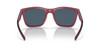 Front View of Costa Del Mar Panga Cat Eye Sunglasses in Black Fuchsia/Polarized Gray 580P 56mm Alternate 1