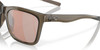 Top View of Costa Del Mar Panga Sunglasses in Taupe/Polarized Copper Silver Mirror 580P 56mm