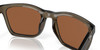 Profile View of Costa Del Mar Panga Sunglasses in Taupe/Polarized Copper Silver Mirror 580G 56mm Alternate 1