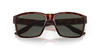 Close Up View of Costa Del Mar Paunch Unisex Sunglasses Tortoise Havana/Polarized Gray 580G 57 mm