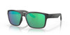 Top View of Costa Del Mar Paunch Sunglasses in Gray Crystal/Polarized Green Mirror 580G 57mm Alternate 1