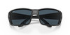 Close Up View of Costa Del Mar Permit Unisex Sunglass in Black Blackout/Polarized Gray 580P 63 mm