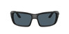 Side View of Costa Del Mar Permit Unisex Sunglass in Black Blackout/Polarized Gray 580P 63 mm Alternate 1