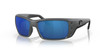 Top View of Costa Del Mar Permit Unisex Sunglass Matte Gray/Polarized Blue Mirror 580P 63 mm Alternate 1