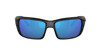 Side View of Costa Del Mar Permit Unisex Sunglasses in Black/Polarized Blue Mirror 580G 63 mm Alternate 1