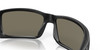 Profile View of Costa Del Mar Permit Unisex Sunglasses in Black/Polarized Blue Mirror 580G 63 mm Alternate 1