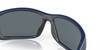 Profile View of Costa Del Mar Reefton Unisex Sunglass Navy Gray/Polarized Blue Mirror 580P 64 mm Alternate 1