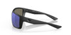 Side View of Costa Del Mar Reefton Unisex Sunglasses in Black/Polarized Blue Mirror 580G 64mm