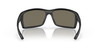 Front View of Costa Del Mar Reefton Unisex Sunglasses in Black/Polarized Blue Mirror 580G 64mm Alternate 1