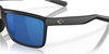 Top View of Costa Del Mar Rinconcito Unisex Sunglasses Black/Polarized Blue Mirror 580P 60mm
