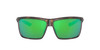 Side View of Costa Del Mar Rinconcito Sunglasses in Tortoise/Polarized Green Mirror 580P 60mm Alternate 1