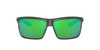 Side View of Costa Del Mar Rinconcito Unisex Sunglasses Gray/Polarized Green Mirror 580P 60mm Alternate 1