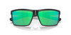 Close Up View of Costa Del Mar Rinconcito Unisex Sunglass Black/Polarized Green Mirror 580G 60 mm