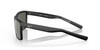 Side View of Costa Del Mar Rinconcito Sunglasses Black/Polarized Gray Silver Mirror 580G 60mm