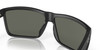 Profile View of Costa Del Mar Rinconcito Sunglasses Black/Polarized Gray Silver Mirror 580G 60mm Alternate 1