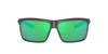 Side View of Costa Del Mar Rinconcito Unisex Sunglasses Gray/Polarized Green Mirror 580G 60mm Alternate 1