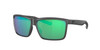 Close Up View of Costa Del Mar Rinconcito Unisex Sunglasses Gray/Polarized Green Mirror 580G 60mm Alternate 1