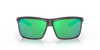 Front View of Costa Del Mar Rinconcito Unisex Sunglasses Gray/Polarized Green Mirror 580G 60mm