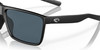 Top View of Costa Del Mar Rincon Unisex Designer Sunglass in Black/Polarized Gray 580P 63 mm