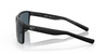 Side View of Costa Del Mar Rincon Unisex Designer Sunglass in Black/Polarized Gray 580P 63 mm