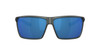 Side View of Costa Del Mar Rincon Sunglasses in Gray Crystal/Polarized Blue Mirror 580P 63 mm Alternate 1