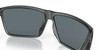 Profile View of Costa Del Mar Rincon Sunglasses in Gray Crystal/Polarized Blue Mirror 580P 63 mm Alternate 1