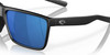 Top View of Costa Del Mar Rincon Unisex Sunglasses in Black/Polarized Blue Mirror 580P 63 mm