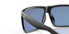Front View of Costa Del Mar Rincon Unisex Sunglasses in Black/Polarized Blue Mirror 580P 63 mm Alternate 1