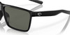 Top View of Costa Del Mar Rincon Unisex Square Sunglass Black/Polarized Gray 580G GLASS 63mm