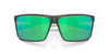 Close Up View of Costa Del Mar Rincon Unisex Sunglasses in Gray/Polarized Green Mirror 580G 63 mm