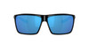 Side View of Costa Del Mar Rincon Unisex Sunglasses in Black/Polarized Blue Mirror 580G 63 mm Alternate 1