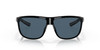 Front View of Costa Del Mar RINCONDO Unisex Designer Sunglasses Black/Polarized Gray 580P 61mm
