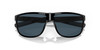 Close Up View of Costa Del Mar RINCONDO Unisex Designer Sunglasses Black/Polarized Gray 580P 61mm