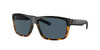 Close Up View of Costa Del Mar Slack Tide Unisex Sunglass Black Tortoise/Polarized Gray 580P 60mm Alternate 1