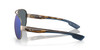 Side View of Costa Del Mar South Point Sunglass Golden Pearl/Polarized Blue Mirror 580P 59 mm