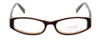 Calabria Optical Designer Eyeglasses "Petite" Kids Fit 6006 in Brown :: Custom Left & Right Lens
