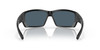 Front View of Costa Del Mar Tuna Alley Unisex Sunglass Black Blackout/Polarized Gray 580P 62mm Alternate 1