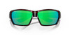 Close Up View of Costa Del Mar Tuna Alley Sunglasses in Tortoise/Polarized Green Mirror 580P 62mm