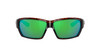 Side View of Costa Del Mar Tuna Alley Sunglasses in Tortoise/Polarized Green Mirror 580P 62mm Alternate 1